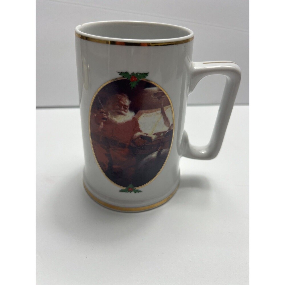 Vtg 1996 Coca Cola Mug Collector Edition "Good Boys and Girls" Christmas Mug